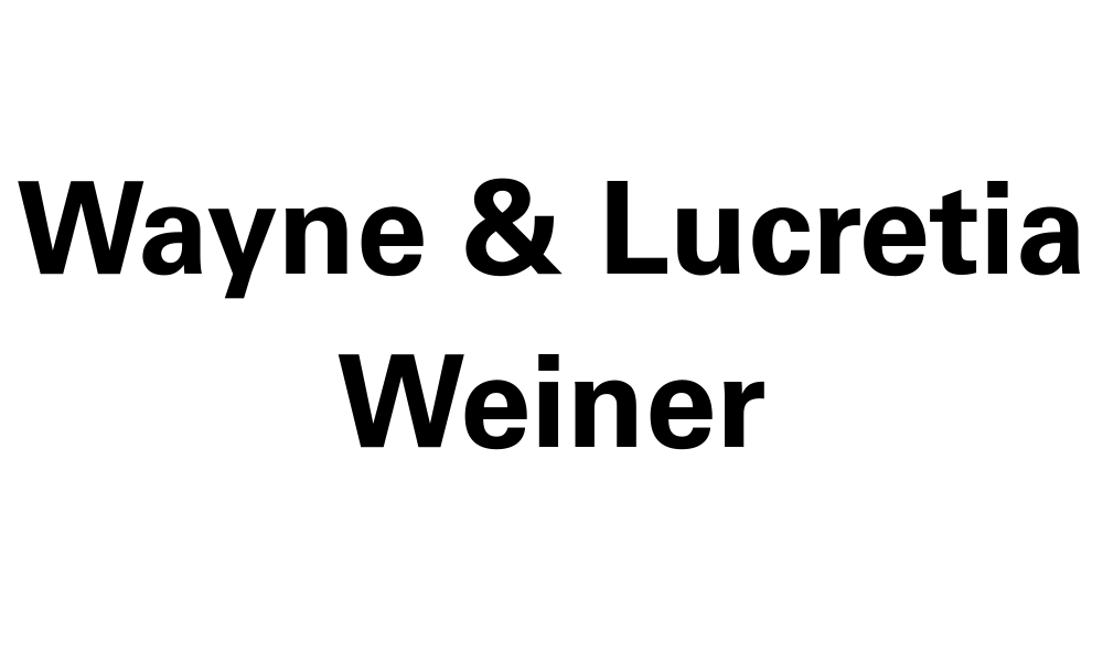 Wayne & Lucretia Weiner